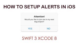 How To Create Alerts With Action in Xcode using Swift