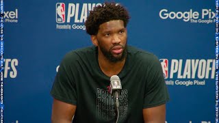 Joel Embiid on losing Game 6, FULL Postgame Interview 🎤