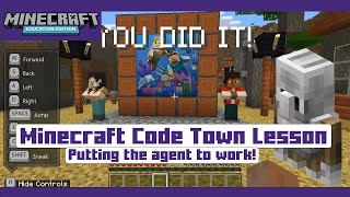 Minecraft Education Edition | Code Town Puzzle Lesson