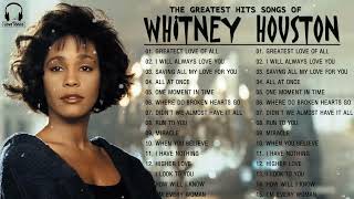 Whitney Houston Greatest Hits Full Album   Whitney Houston Best Song Ever All Time 💖 #whitneyhouston