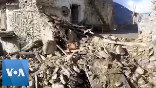 Video Shows Damage After Deadly Earthquake Hits Afghanistan