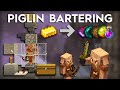 Minecraft Easy Piglin Bartering/Trading Farm