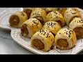 Sausage Prata Rolls Recipe #Shorts