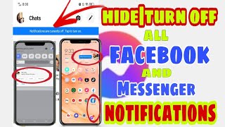 HOW TO TURN OFF ALL NOTIFICATION IN FACEBOOK MESSENGER