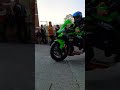 Kawasaki zx10r cute girls reaction 😍 #shorts #youtubeshorts