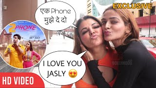 EXCLUSIVE : Rakhi Sawant Cutest Reaction on Aly Goni - Jasmin Bhasin 2 Phone Song 😍😍