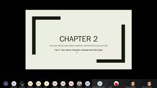 ITSE203 CHAPTER 2 - JAVA TOKENS and OPERATORS