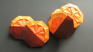 【折り紙】オランジェット【origami】Orangette