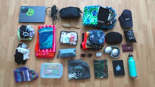 Minimalist pack with me: 40L backpack in South East Asia