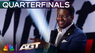 Funeral Director Shuler King Has The Audience In Stitches! | AGT 2025