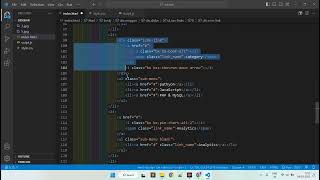 Sidebar with dropdown menu tutorial using html css and javaScript[with source code]