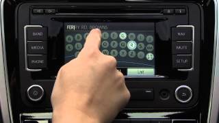 VW Jetta Hybrid RNS 315 GPS Navigation How-to Instructions