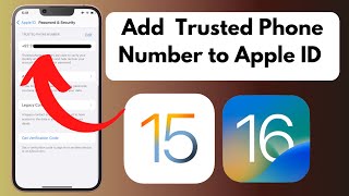 How to add trusted phones to your Apple ID two-factor authentication