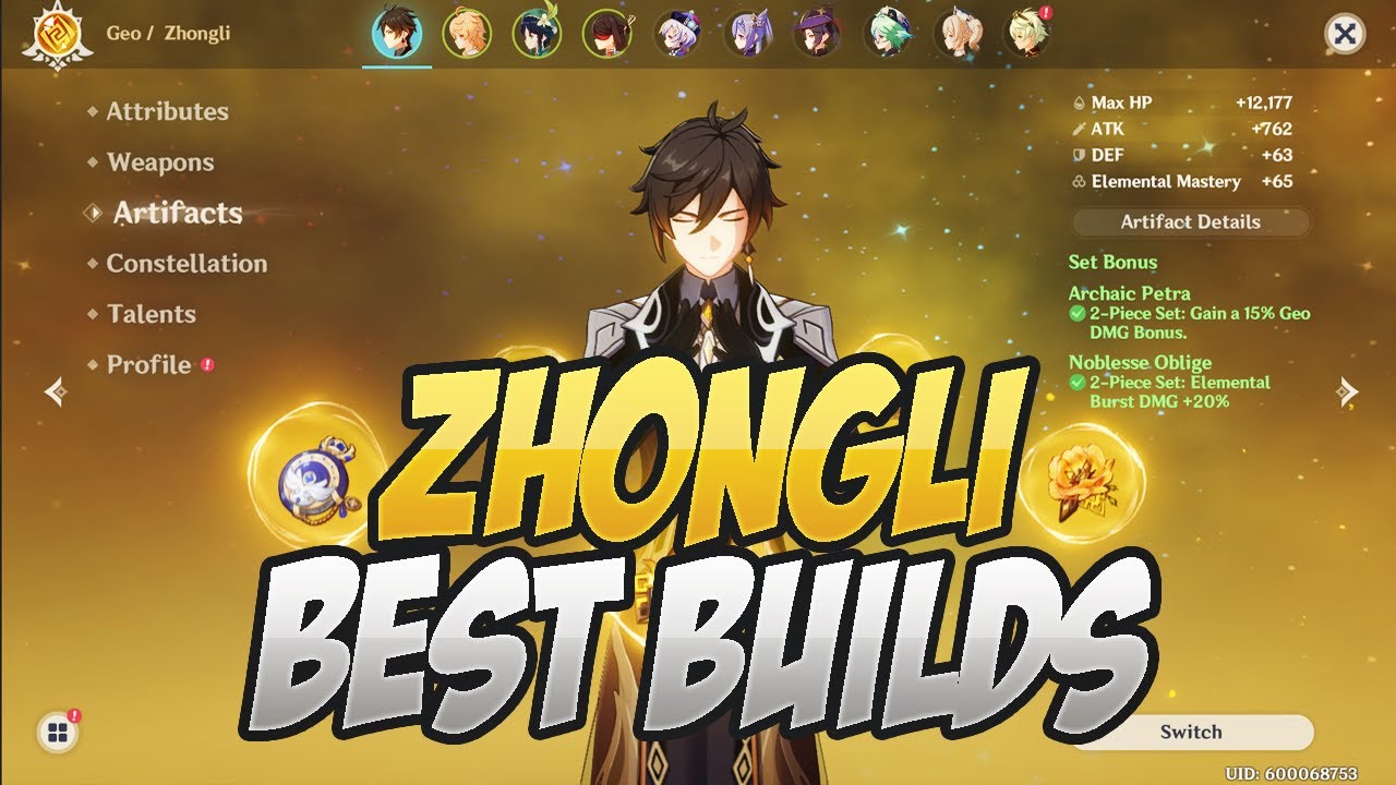 WHAT SHOULD YOU BUILD?! Zhongli Best Builds! Genshin Impact - YouTube