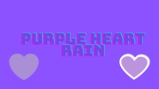 Purple Heart Rain Using Java Script