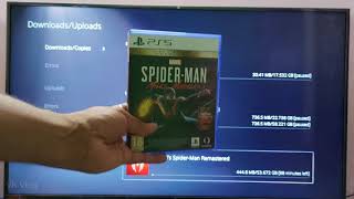 How to Redeem Spiderman Remastered code & Install in Playstation 5 console? Explained in Tamil