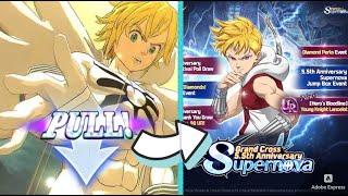 *NEW* UR [Hero's Bloodline] Young Knight Lancelot Summons - The Seven Deadly Sins: Grand Cross