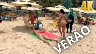 Calor verão praia de boa Viagem Recife  PE￼