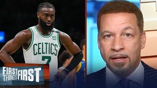 Jaylen Brown tweets 'SMH' as Celtics entertain Kevin Durant trade talks | NBA | FIRST THINGS FIRST