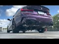 BMW M340i M Performance Exhaust Sound!