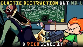 Elastic Destruction v2 but Mr. L & Pico sings it | FNF: Pibby Corrupted cover