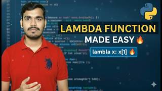 24.Python Lambda Function in 24 Minutes | Easy, Intermediate & Hard Examples