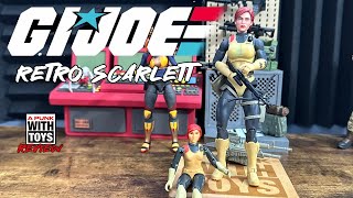 GI Joe Classified Retro Scarlett Review