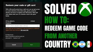 **NEW METHOD** HOW TO REDEEM ANY REGION XBOX CODES FOR CHEAP GAMES AND GAMEPASS!!!!