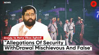 After Eknath Shinde Claims ‘Security Withdrawn’, HM Dilip Walse Patil Calls Allegation False