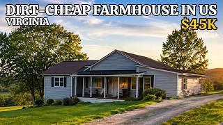 10 Insanely Cheap Virginia Farmhouses You Can Actually Buy Right Now — Starting at $29,000!