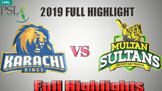 Multan Sultans v Karachi Kings _ Full Highlights _ Match 2 _ 15 Feb 2019 _ HBL P_HIGH