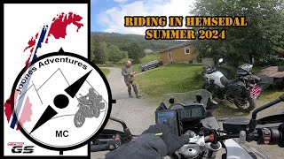 Day five, Riding with a friend, Motorcycle adventures camping in Norway 2024 on a BMW F750GS [E5-S7]