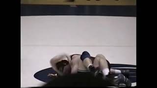 Brock Lesnar Slammed his opponent in College Wrestling