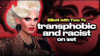 Gottmik and Kandy confirm Elliott with Two T's was transphobic and racist on Drag Race set