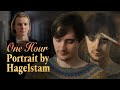 Painting a Portrait from Live Model in One Hour | Demonstration by Hjalmar Hagelstam