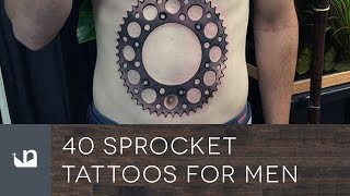 40 Sprocket Tattoos For Men