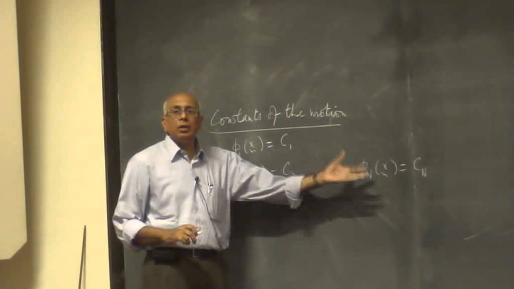 Nonlinear Dynamics And Chaos By V Balakrishnan Lec 1, Part 2 - YouTube