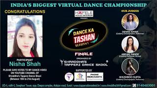 Nisha Shah | Solo | FESTIVAL THEME | Vagyo re dhol Song | DANCE KA TASHAN
