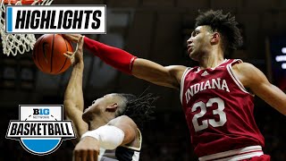 Indiana at Purdue | Big Ten Men's Basketball | March 5, 2022 | B1G Basketball in 60