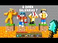 ¿A QUIÉN DE ESTOS COMPAS LE SALVARIAS LA VIDA? 😱💀 MINECRAFT