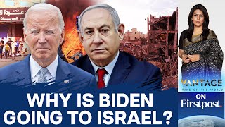 Biden Announces War-Time Israel Visit as Gaza Invasion Looms | Vantage with Palki Sharma