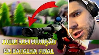 GANHEI A PARTIDA UTILIZANDO APENAS UMA SNIPER NO FORTNITE!! 😱😱