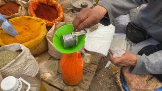 From Marrakech Souk to Table: Cooking Tagine with Fresh Ingredients in Moroccan Traditional Market