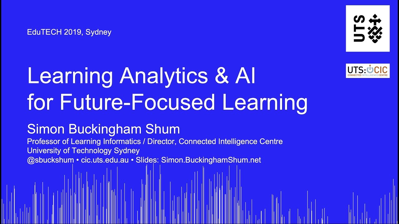Learning Analytics Ai For Future Focused Learning Youtube