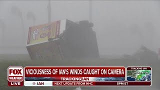 Viciousness Of Hurricane Ian's Winds Sweep Across Port Charlotte