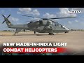 Made-In-India Light Combat Helicopter (LCH) Inducted By Air Force