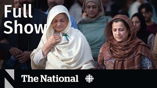 CBC News: The National | Veltman guilty, Vivian Silver, Trudeau war response