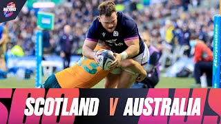 Scotland v Australia | Extended Match Highlights | Autumn Nations Series