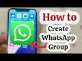How to create Whatsapp group