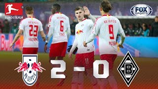 RB Leipzig - Borussia Mönchengladbach  [2-0] | GOLES | Jornada 13 | Bundesliga